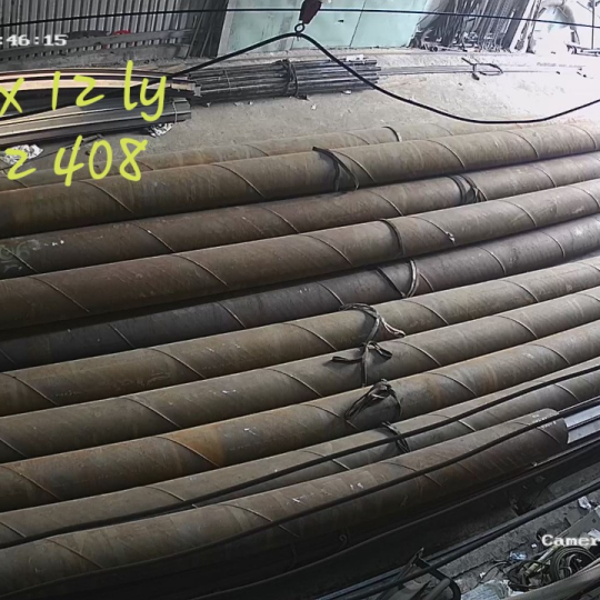 Gia công uốn ống D508 làm nhà chờ
