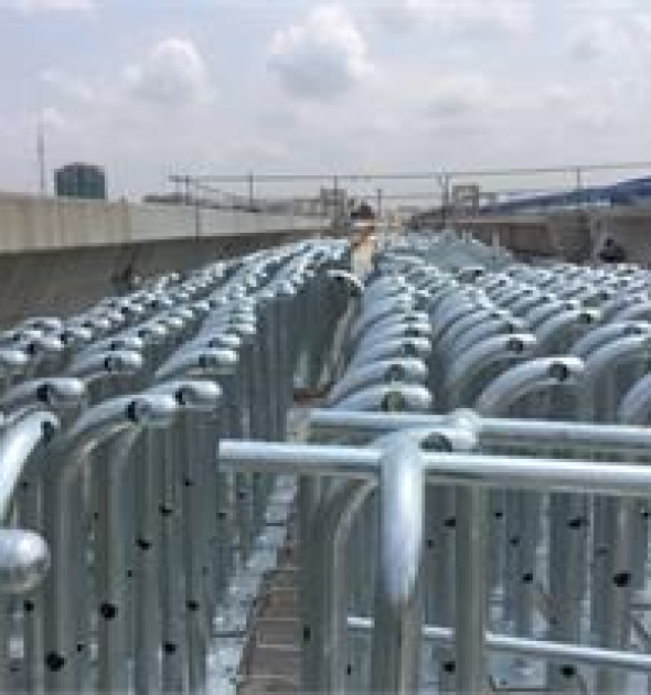 Lan can Sai Gon Metro tuyến Metro Suối Tiên - Bến Thành