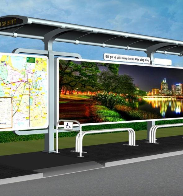 Nhà chờ xe bus